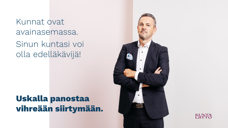 Uskalla panostaa vihreään siirtymään.