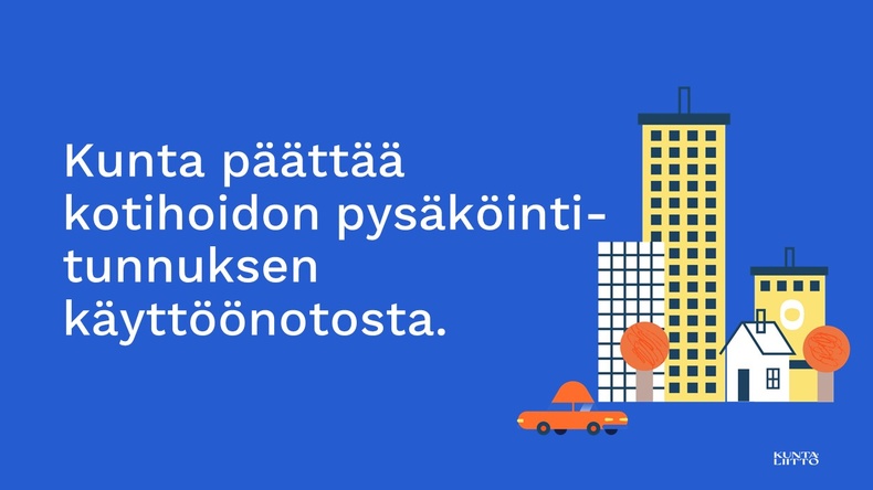 kotihoidon pysäköinti